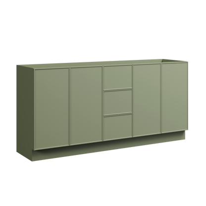 Natick Floor Standing Double Vanity 72 Inch
