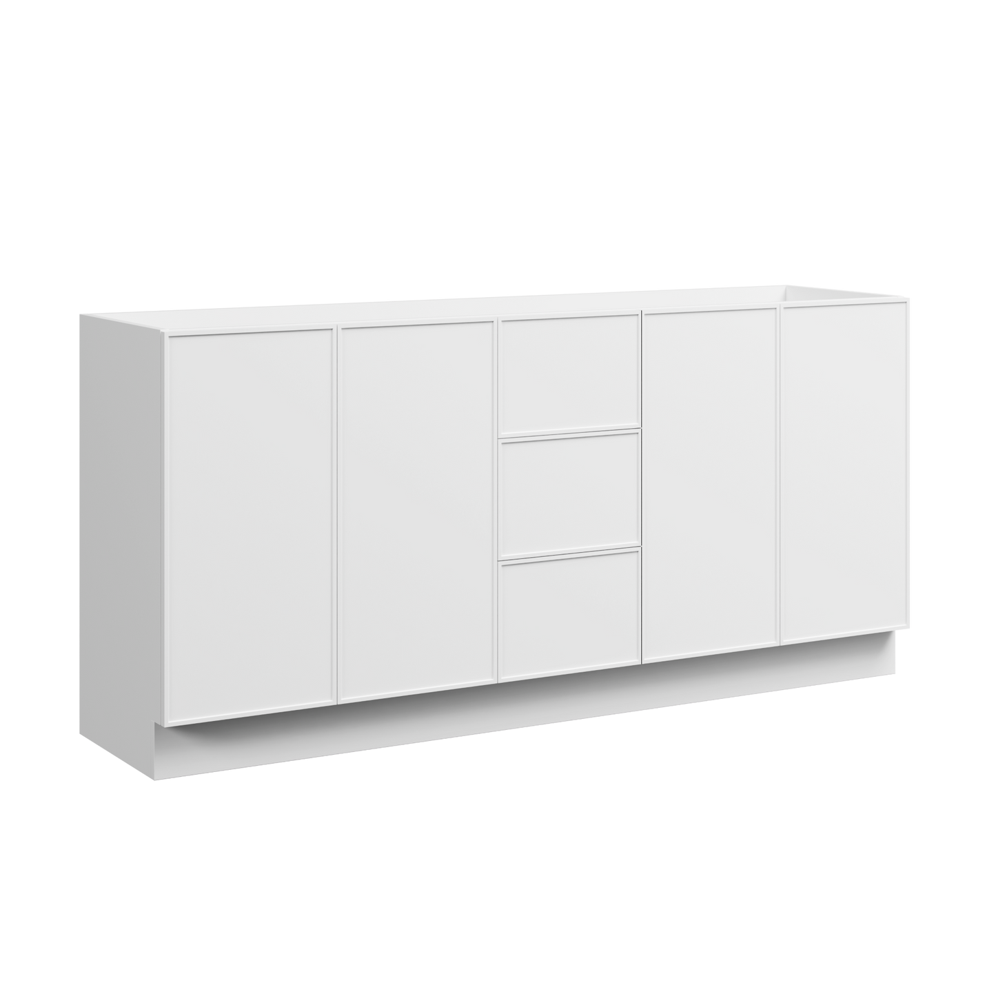 Natick Floor Standing Double Vanity 72 Inch