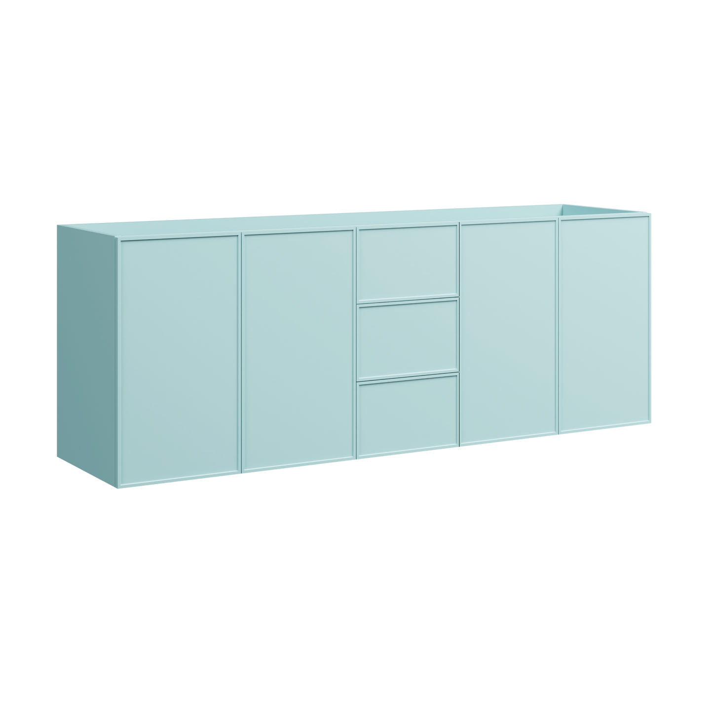 Natick Floor Standing Double Vanity 72 Inch