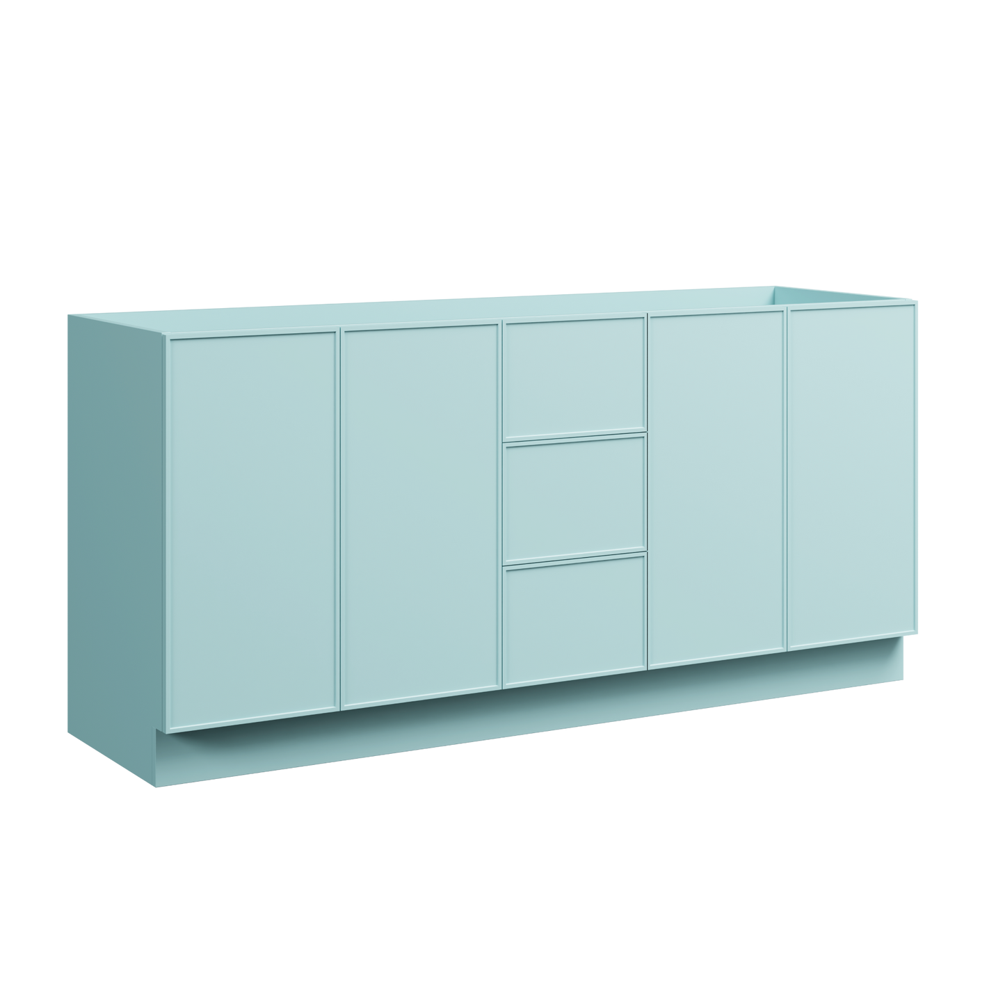 Natick Floor Standing Double Vanity 72 Inch