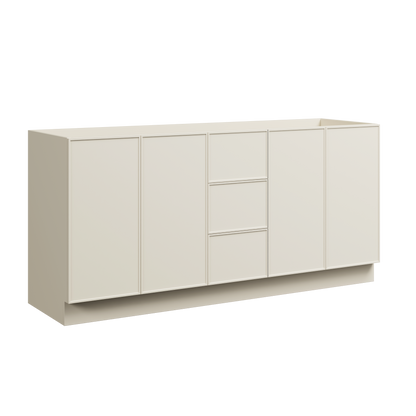 Natick Floor Standing Double Vanity 72 Inch