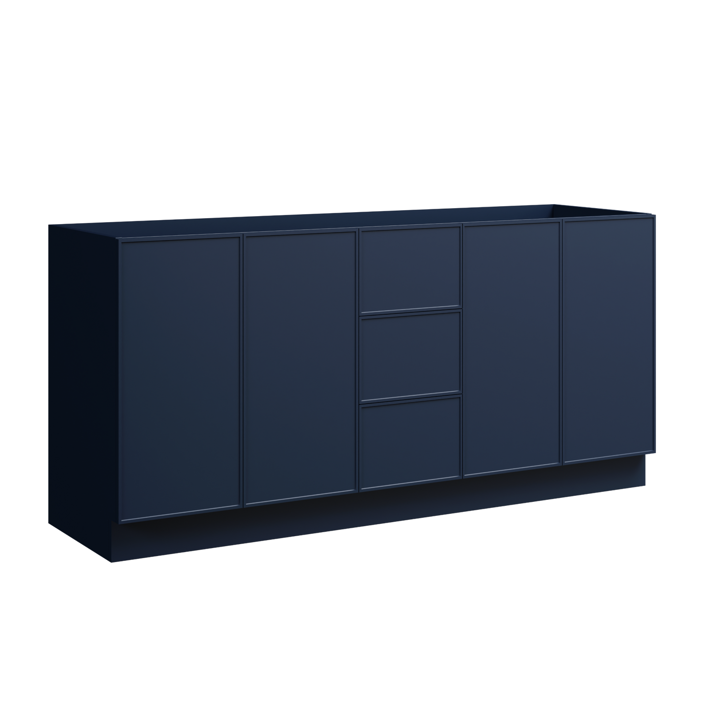 Natick Floor Standing Double Vanity 72 Inch