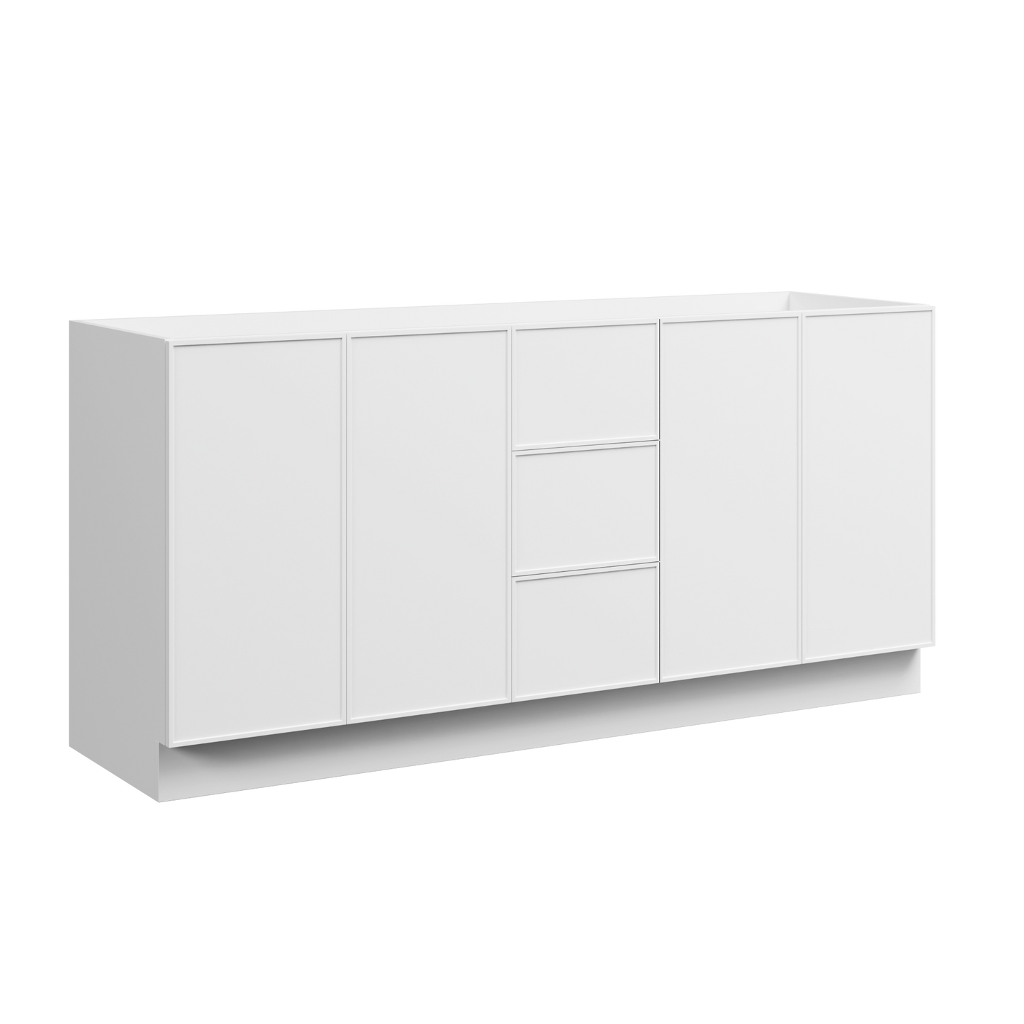 Natick Floor Standing Double Vanity 72 Inch