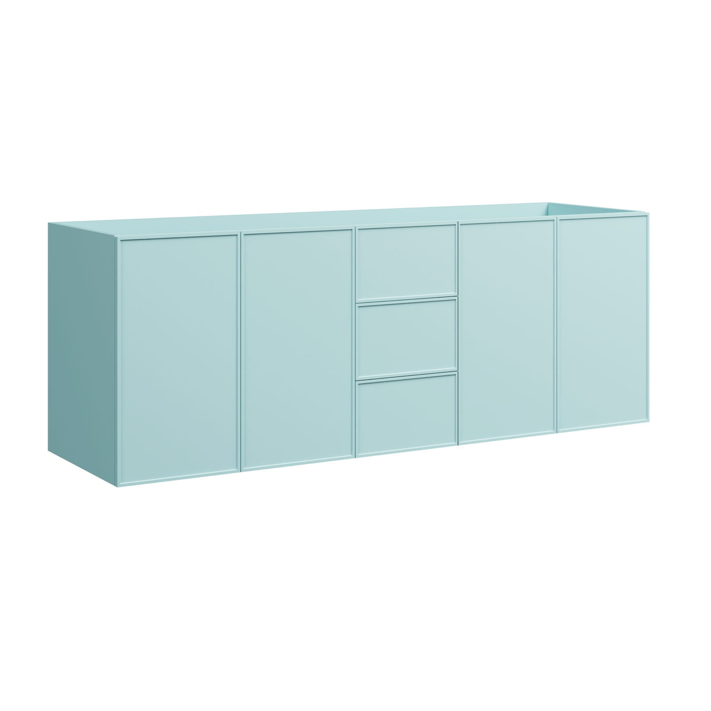 Natick Floor Standing Double Vanity 72 Inch