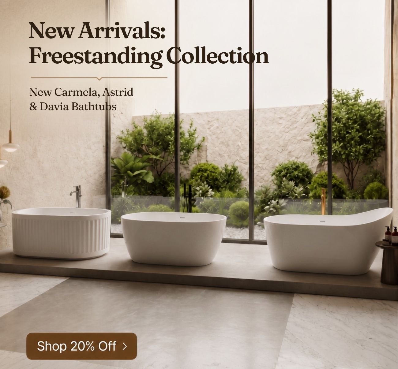Shop New Freestanding Bathtub Collection