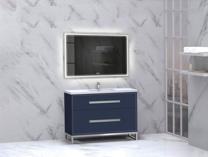 Pinnacle 48C" Free Standing Vanity Cabinet with C-Base