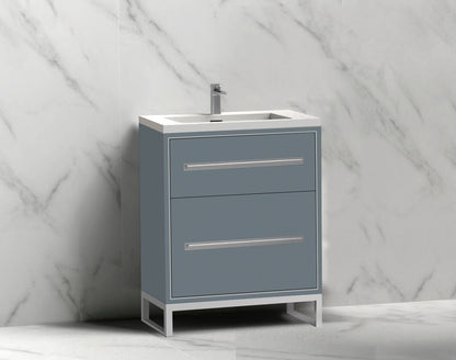 Pinnacle 24" Free Standing Vanity Cabinet with C-Base