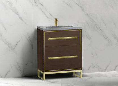 Pinnacle 24" Free Standing Vanity Cabinet with C-Base