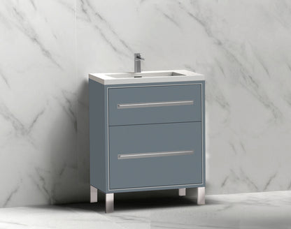 Pinnacle 24" Free Standing Vanity Cabinet with L-Feet