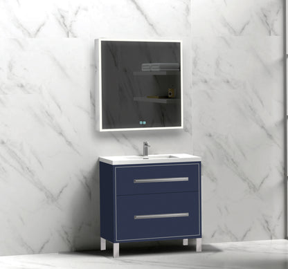 Pinnacle 30" Free Standing Vanity Cabinet with L-Feet