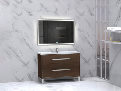 Pinnacle 48C" Free Standing Vanity Cabinet with L-Feet
