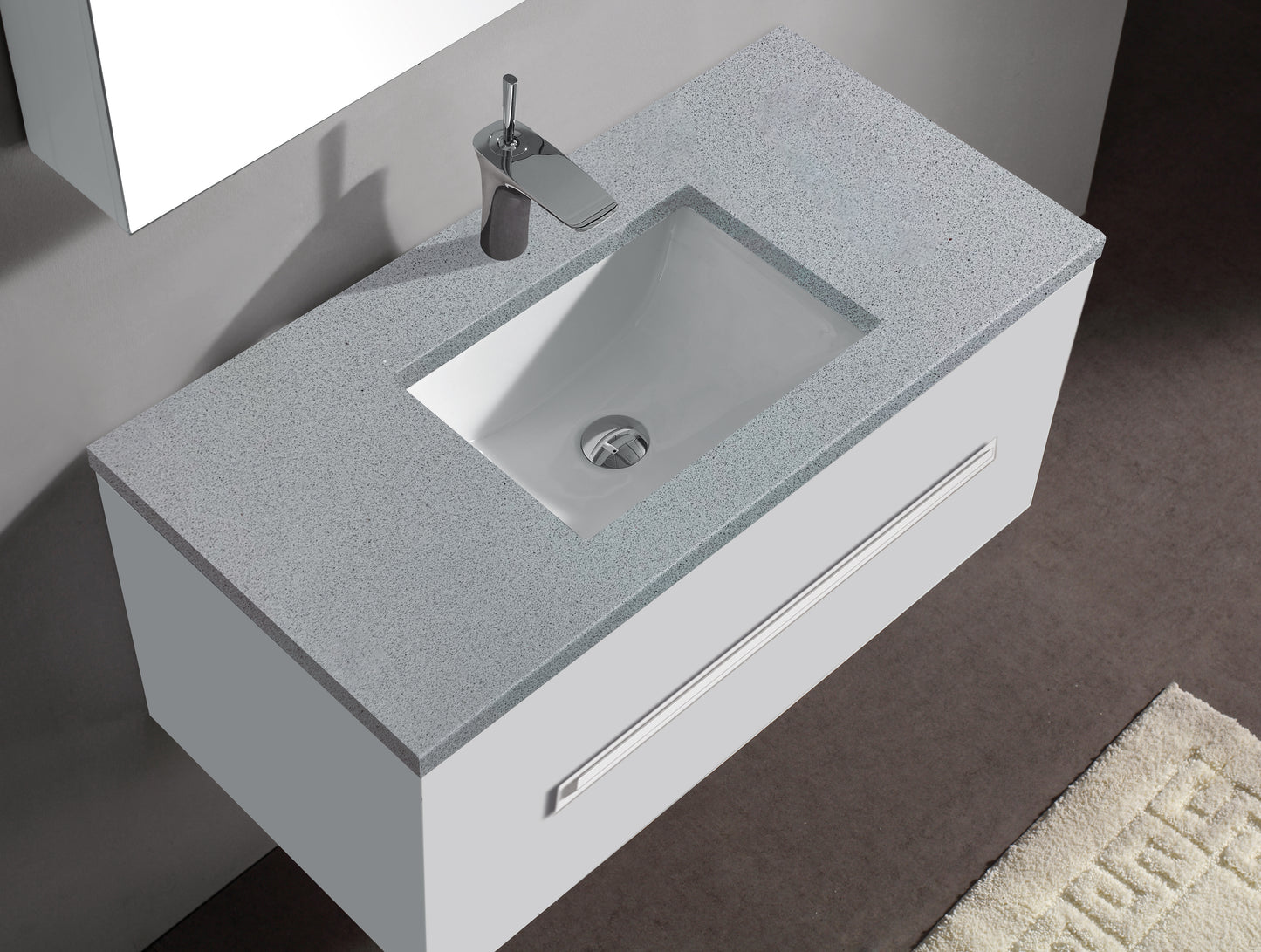 Madeli Quartzstone Countertop, 42" x 18" x 3/4"