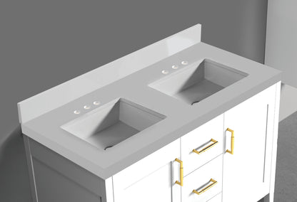 Quartzstone Countertop, 48" x 18" x 3/4"