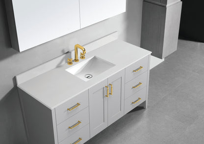 Quartzstone Countertop, 60" x 18" x 3/4"