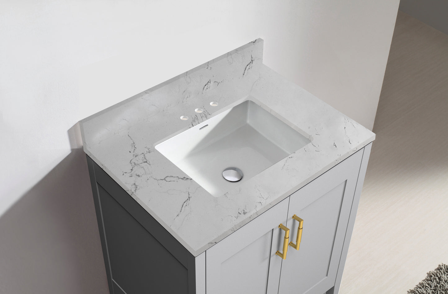 Quartzstone Countertop, 24" x 18" x 3/4"