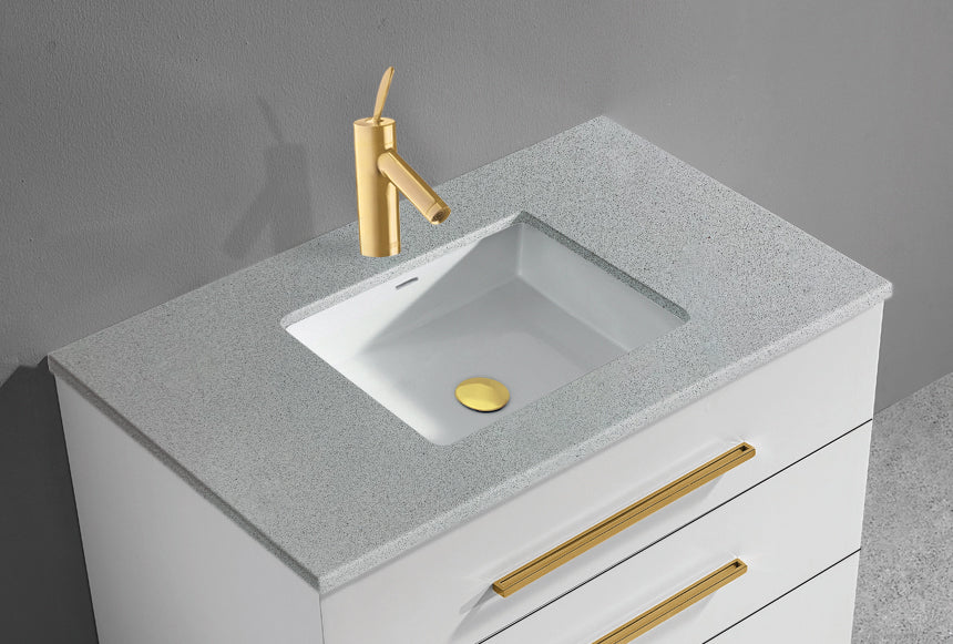 Quartzstone Countertop, 30" x 18" x 3/4"