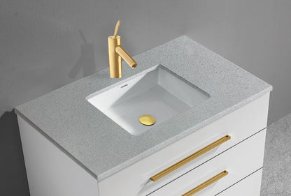 Quartzstone Countertop, 30" x 18" x 3/4"