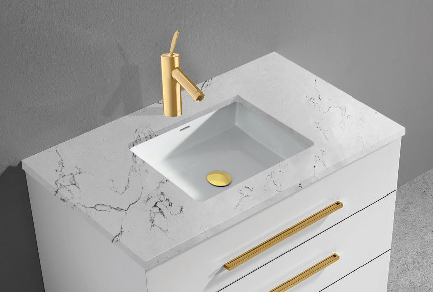 Quartzstone Countertop, 36" x 18" x 3/4"