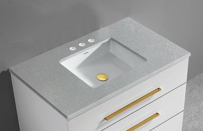 Quartzstone Countertop, 36" x 18" x 3/4"