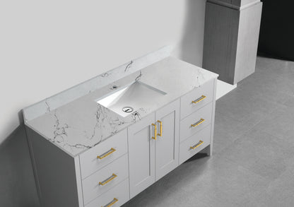 Quartzstone Countertop, 60" x 18" x 3/4"