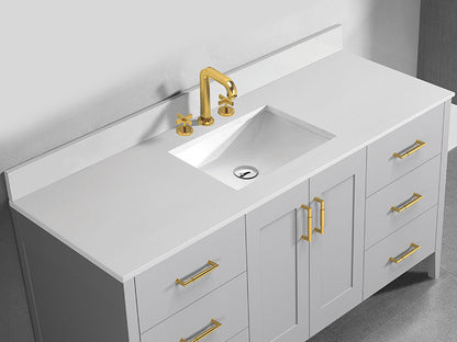 Quartzstone Countertop, 60" x 18" x 3/4"