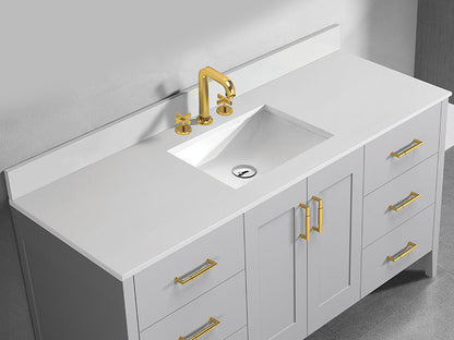 Quartzstone Countertop, 60" x 18" x 3/4"