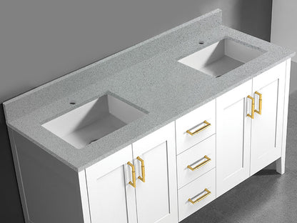 Quartzstone Countertop, 60" x 18" x 3/4"