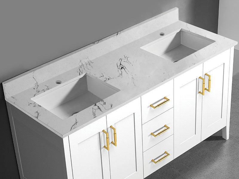 Quartzstone Countertop, 60" x 18" x 3/4"