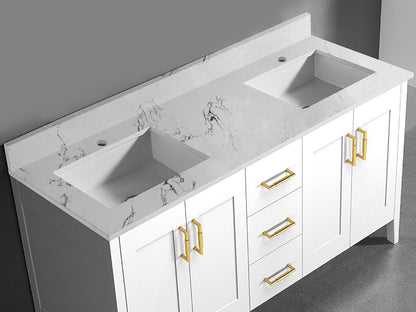 Quartzstone Countertop, 60" x 18" x 3/4"