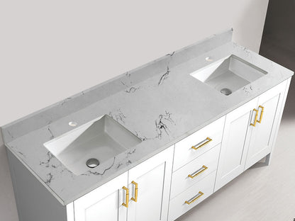 Quartzstone Countertop, 72" x 18" x 3/4"