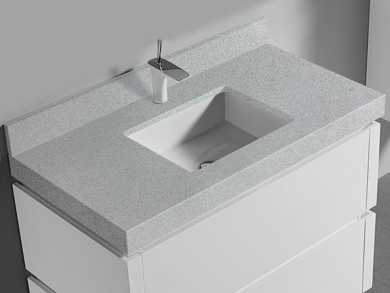 Madeli Quartzstone Countertop, 42" x 22" x 3"