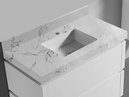 Quartzstone Countertop, 42" x 22" x 3"