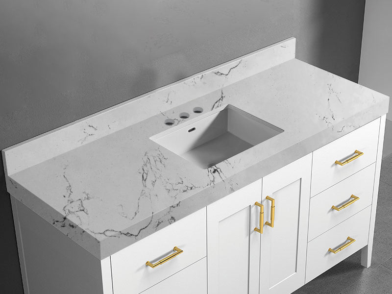 Quartzstone Countertop, 60" x 22" x 3"