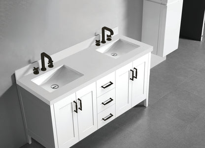 Quartzstone Countertop, 60" x 22" x 3"