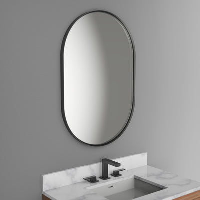 Ellipse Framed Mirror, Oval