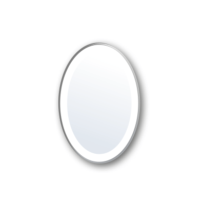 Evo Oval Mirror, Plain Edge