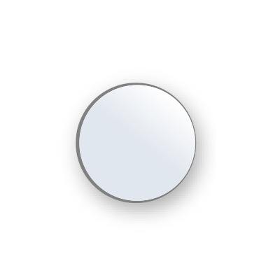 Madeli "O" Mirror Round, Plain Edge