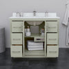 Custom image for Light Green with Brushed Nickel Trim / 34