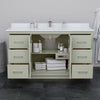 Custom image for Light Green with Brushed Nickel Trim / No Mirror