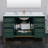 Custom image for Green with Satin Bronze Trim / Giotto Quartz / No Mirror