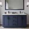 Custom image for Dark Blue with Matte Black Trim / Giotto Quartz / 58