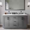 Custom image for Dark Gray with Matte Black Trim / Giotto Quartz / 58