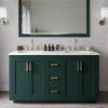 Custom image for Green with Brushed Gold Trim / Giotto Quartz / 58