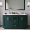 Custom image for Green with Brushed Nickel Trim / Giotto Quartz / No Mirror