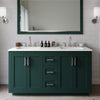 Custom image for Green with Brushed Nickel Trim / Giotto Quartz / No Mirror