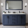 Custom image for Dark Blue with Matte Black Trim / Giotto Quartz / 58