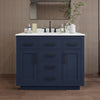 Custom image for Dark Blue with Matte Black Trim / Giotto Quartz / No Mirror