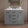 Custom image for Dark Gray with Matte Black Trim / Giotto Quartz / No Mirror