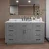 Custom image for Dark Gray with Matte Black Trim / Giotto Quartz / No Mirror