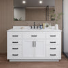 Custom image for White with Matte Black Trim / Giotto Quartz / No Mirror